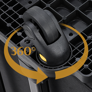 Stagiant Rolling Makeup Case Professional Travel Makeup