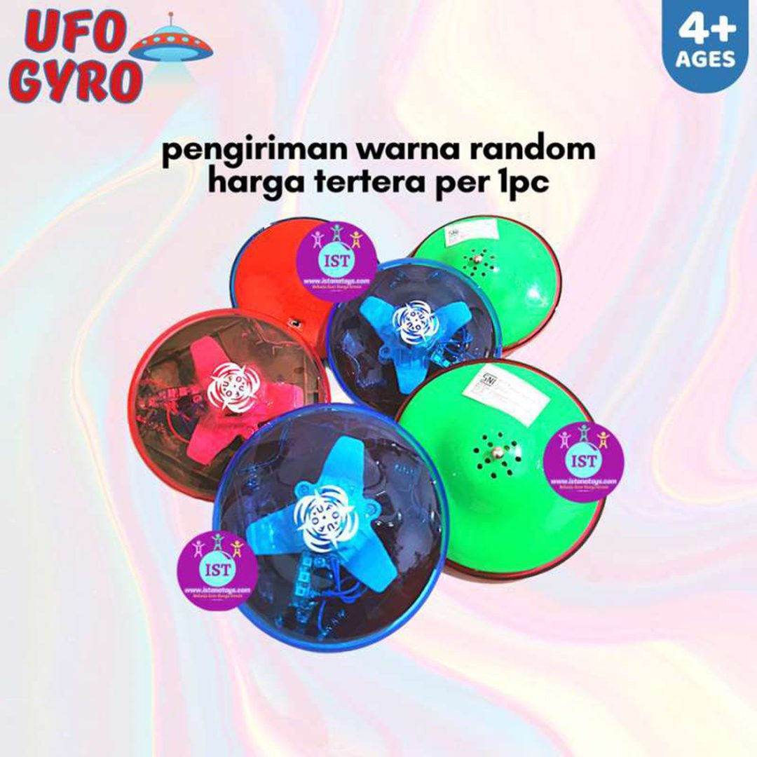 no brand mainan gangsing ufo gyro music lampu no 8808bd full04 zv7xous